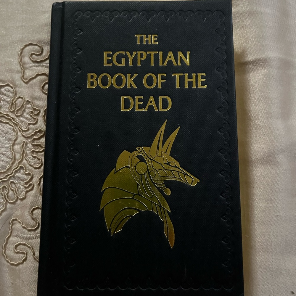 The Egyptian Book of the Dead, Black Hardcover Book